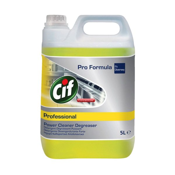 Detergente desengordurante forte Cif Pro Formula by Diversey 5lt