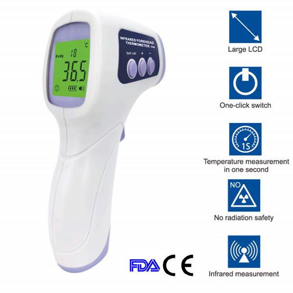 Termómetro sem contacto para medição de temperatura corporal