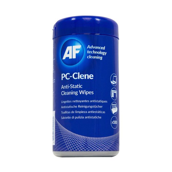 Toalhetes anti-estáticos para limpezas técnicas AF PC-Clene 100un