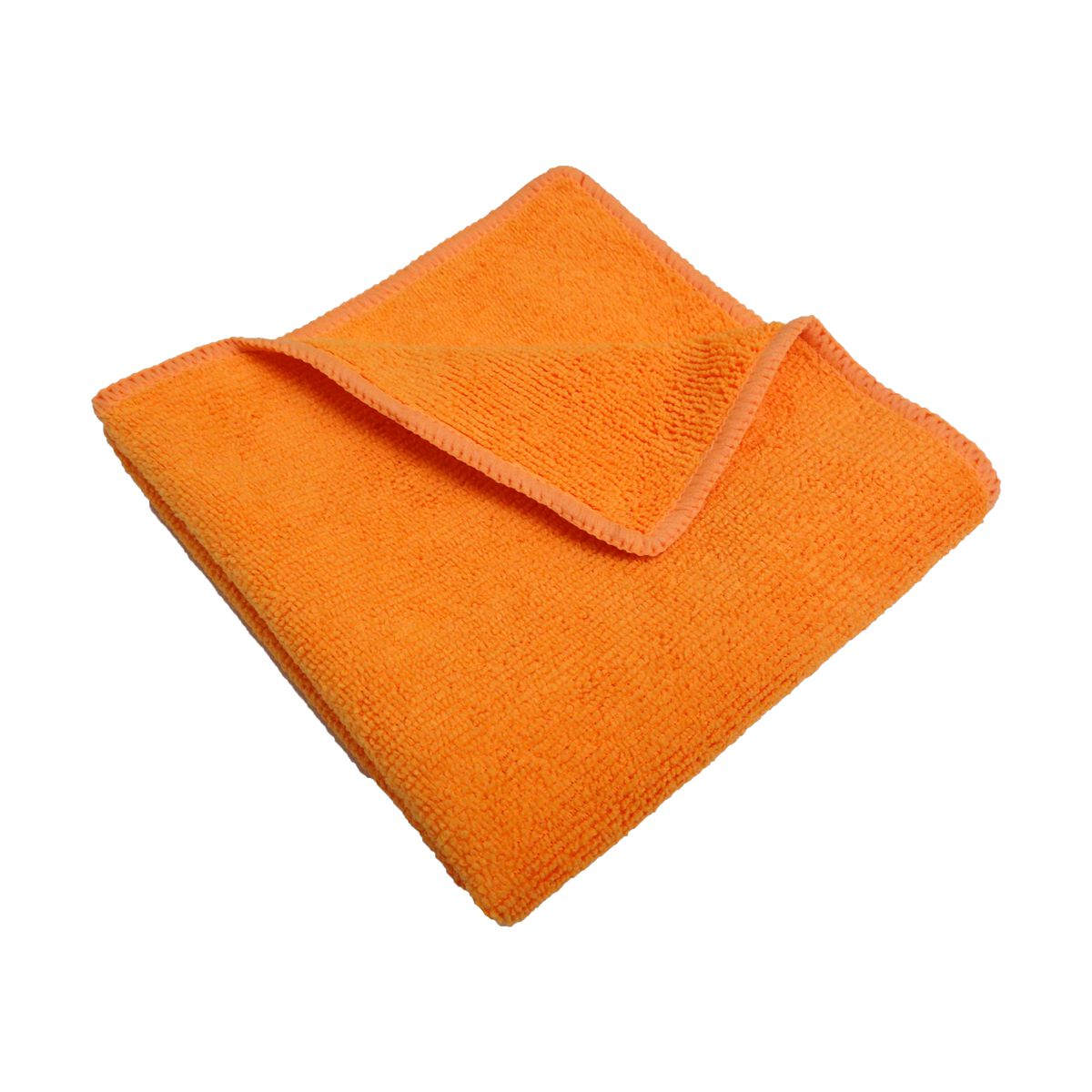 Pano microfibras laranja 30x40cm (pack 6)