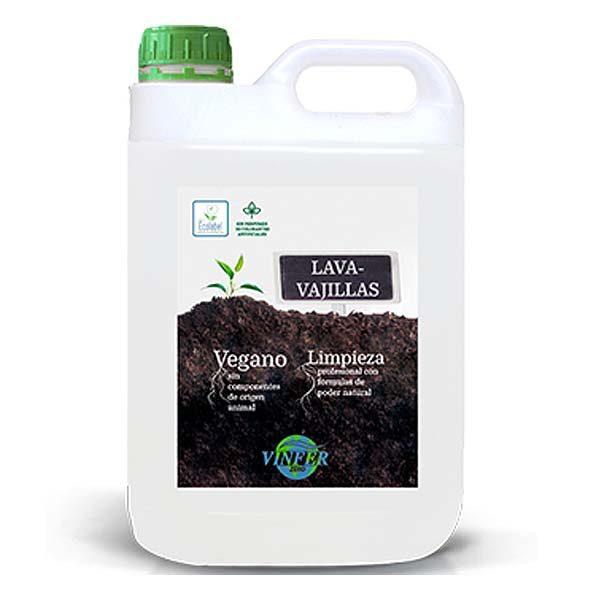 Detergente ecológico vegan manual de loiça Vinfer Zero 5lt