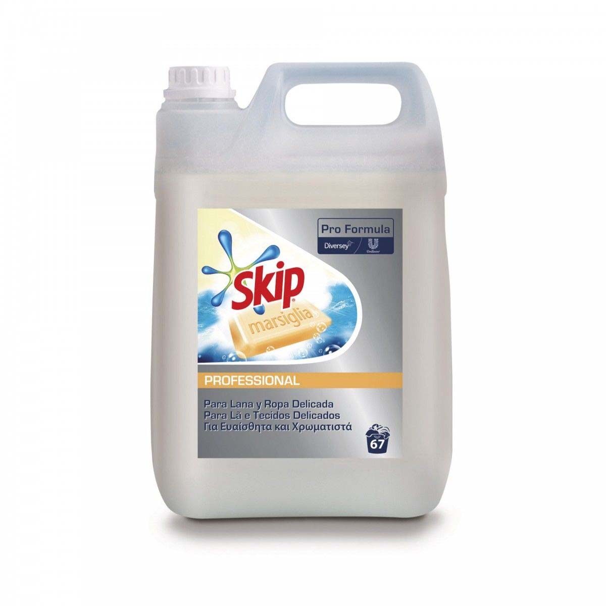 Detergente líquido máquina de roupa marselha Skip Pro 5lt (67 doses)