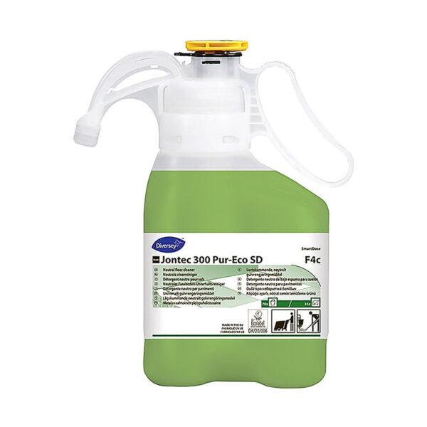 Detergente neutro pavimentos baixa espuma TASKI Jontec 300 Pur-Eco SD F4c SmartDose 1,4lt