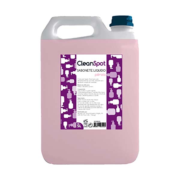 Sabonete líquido para mãos Cleanspot Pérola Rosa 5lt