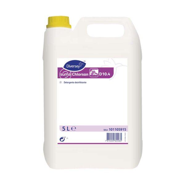 Detergente desinfectante clorado Diversey Suma Chlorsan D10.4 5lt