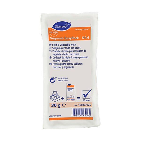 Higienizante para lavagem de legumes e frutas Diversey Suma Vegwash D4.6 30gr (50 saquetas)