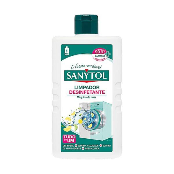 Detergente líquido desinfectante máquina de roupa Sanytol 240ml Detergente líquido desinfectante máquina de roupa Sanytol 240ml