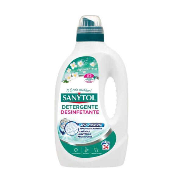 Detergente líquido desinfectante máquina de roupa Sanytol 1.7lt Detergente líquido desinfectante máquina de roupa Sanytol 1.7lt