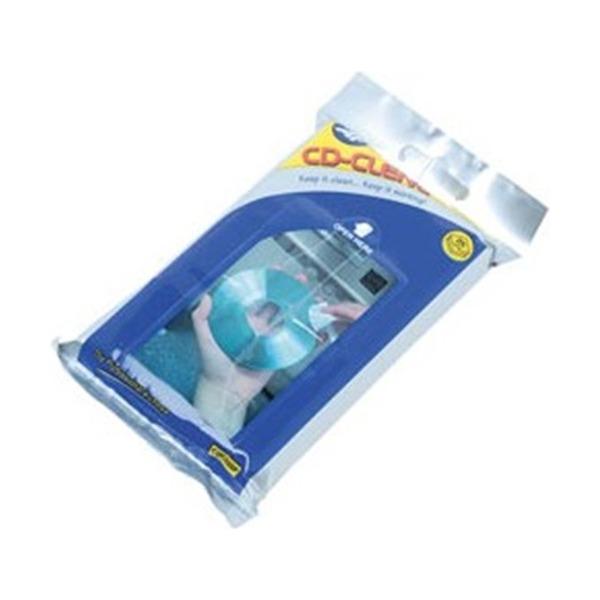 Toalhetes para limpeza de CD/DVD AF 25un
