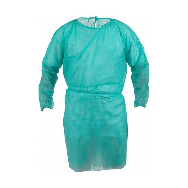 Bata descartável verde Polipropileno 20g