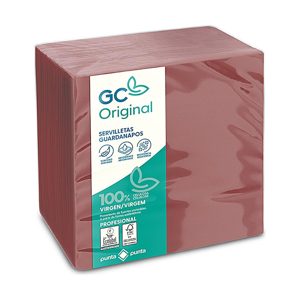 Guardanapos bordeaux 40x40cm 2 folhas P&P 100un Guardanapos bordeaux 40x40cm 2 folhas P&P 100un