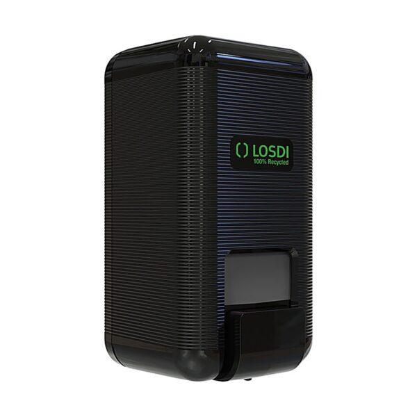 Dispensador de sabonete ecológico EcoLuxe preto Losdi 1lt