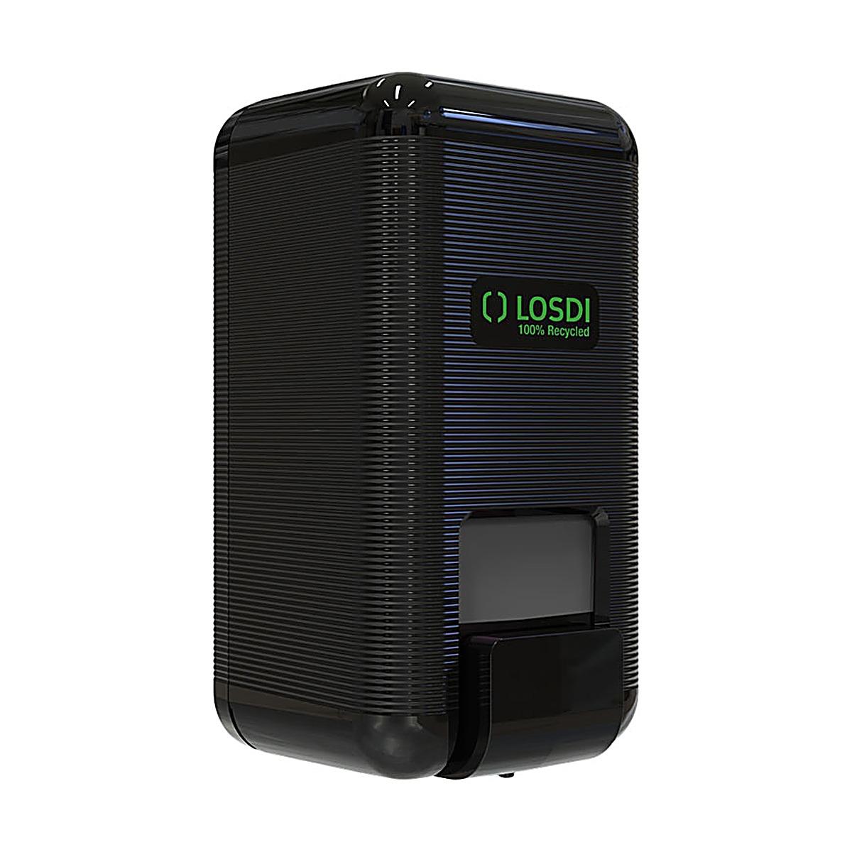 Dispensador de sabonete ecológico EcoLuxe preto Losdi 1lt Dispensador de sabonete ecológico EcoLuxe preto Losdi 1lt