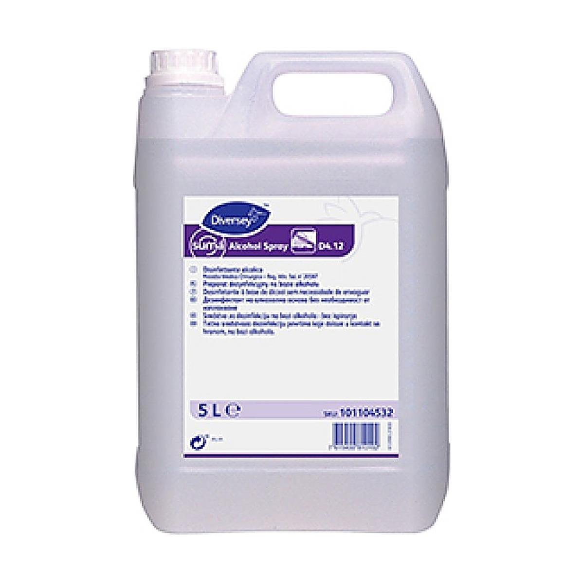 Desinfectante para superfícies Suma Spray D4.12 sem enxaguar 5lt Desinfectante para superfícies Suma Spray D4.12 sem enxaguar 5lt