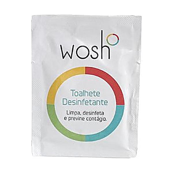 Saquetas de toalhetes desinfectantes para mãos/equipamentos Wosh 50un