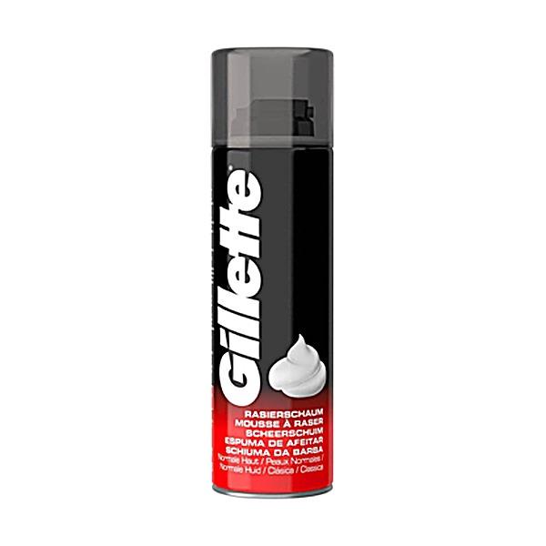 Espuma de barbear Gillette Classic 200ml