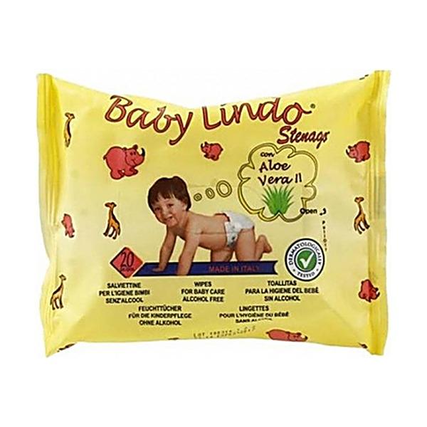 Toalhitas húmidas Baby Lindo 20un