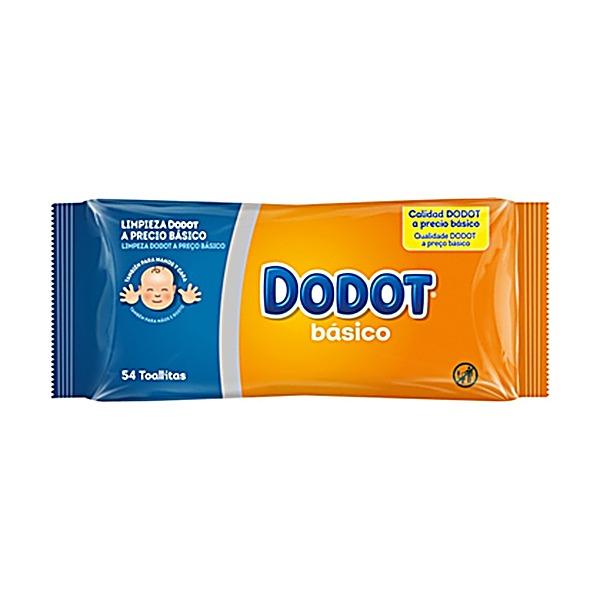 Toalhitas húmidas Dodot Básico 54un