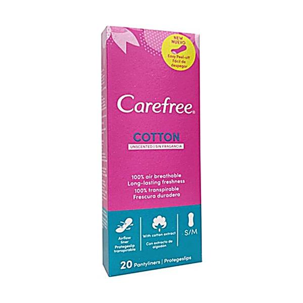 Pensos diários sem fragrância Carefree 20un