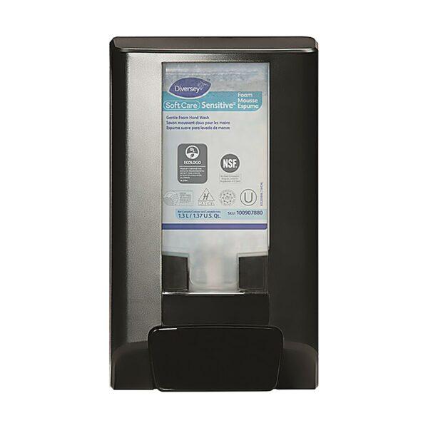 Dispensador de sabonete recarga IntelliCare Diversey preto 1,3lt