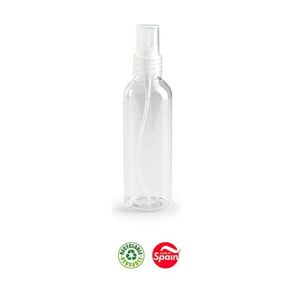 Frasco pulverizador vazio de viagem 100ml