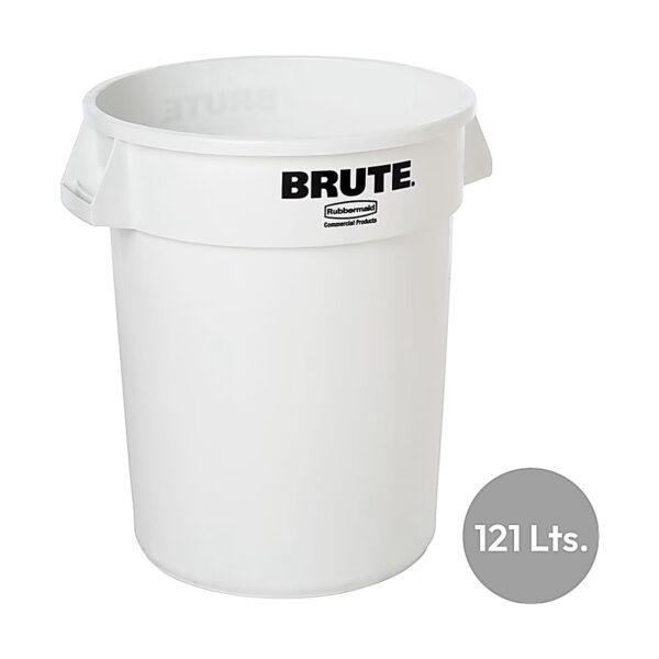 Tampa HACCP para Contentor 121L Branco Rubbermaid Brute