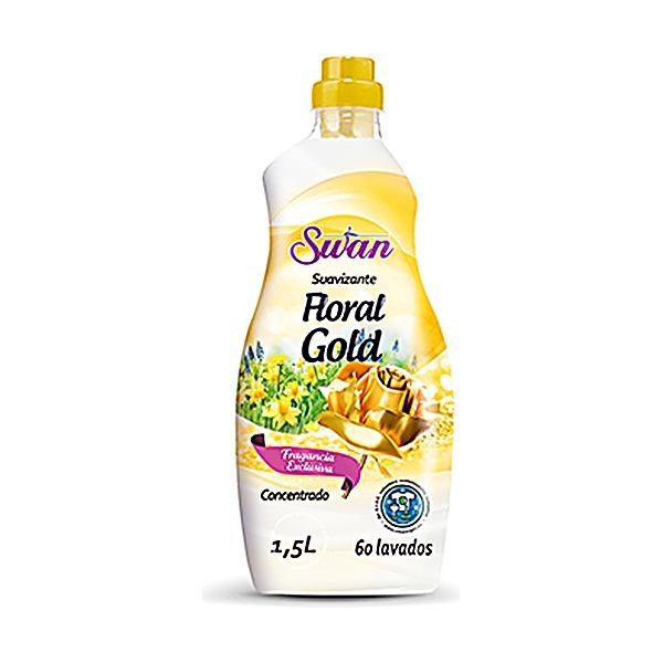 Amaciador para roupa floral Swan Gold 1,5lt (60 doses)