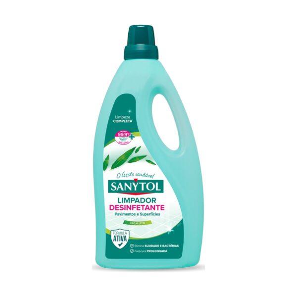 Detergente lava tudo desinfectante eucalipto Sanytol 1,2lt