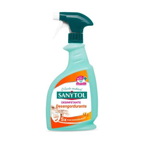 Desengordurante desinfectante para cozinhas Sanytol 750ml
